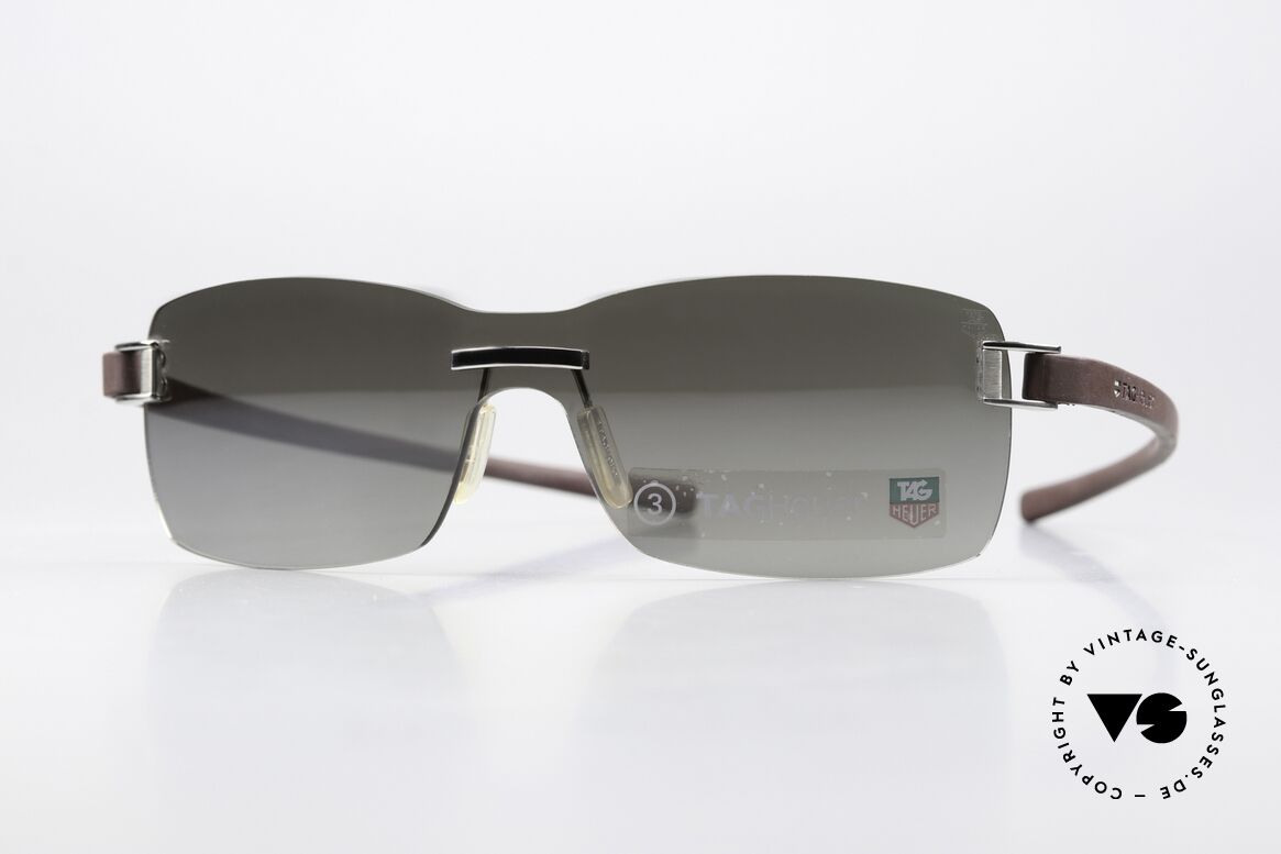 Tag Heuer 7505 Slightly Mirrored Shades, Tag Heuer sunglasses TH 7505, 104, size 62-00, Made for Men and Women