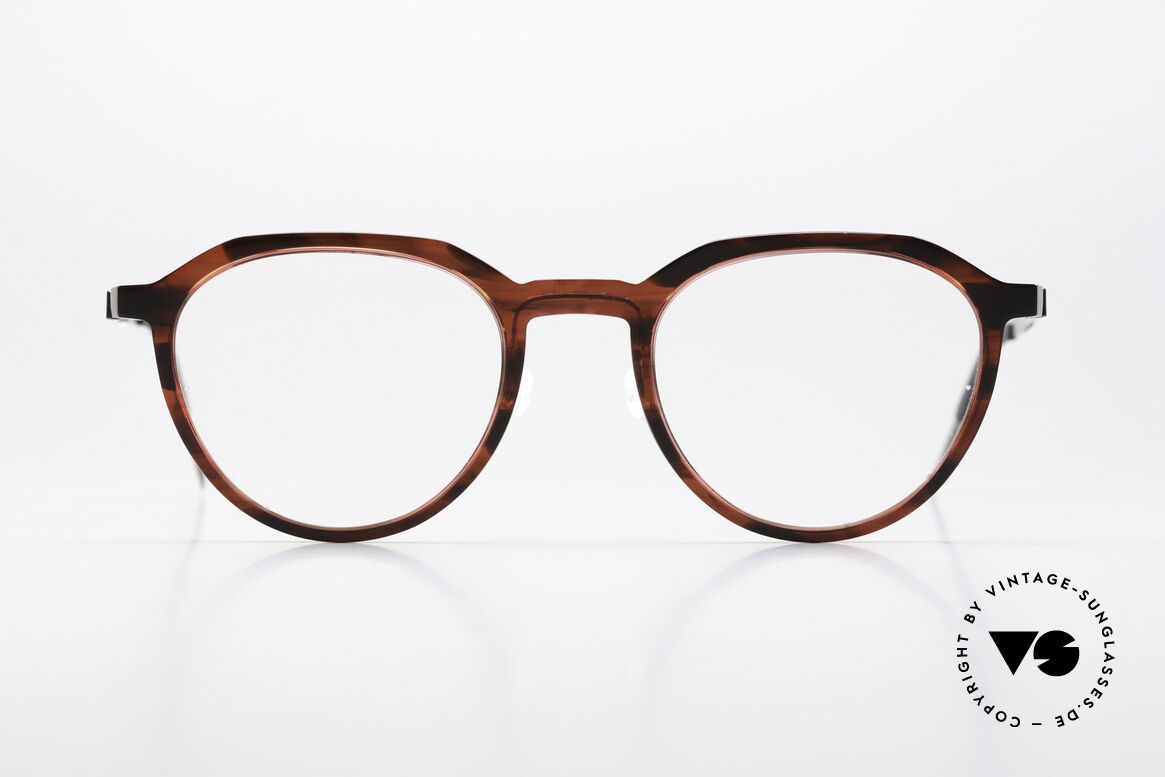 Lindberg 1046 Acetanium Large Panto Eyeglasses, M. 1046 from 2018, size 51/21, temple 135, col AI15, Made for Men and Women