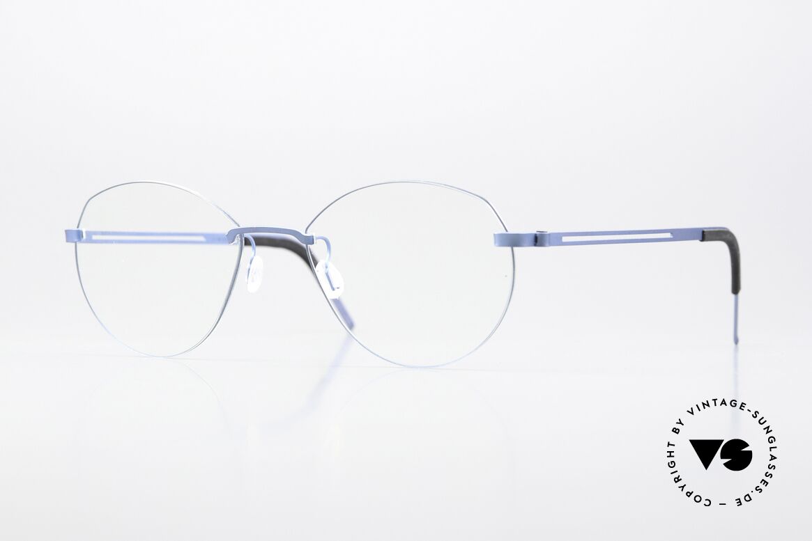 Lindberg 2379 Strip Titan Rimless Glasses Fine Rim, interesting rimless Lindberg frame; Strip Titanium, Made for Men and Women