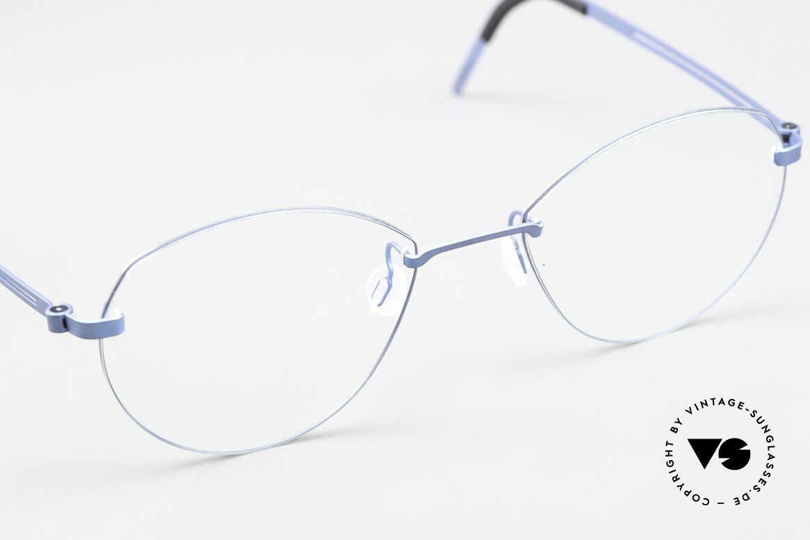 Lindberg 2379 Strip Titan Rimless Glasses Fine Rim, unworn, New Old Stock, with original case by Lindberg, Made for Men and Women