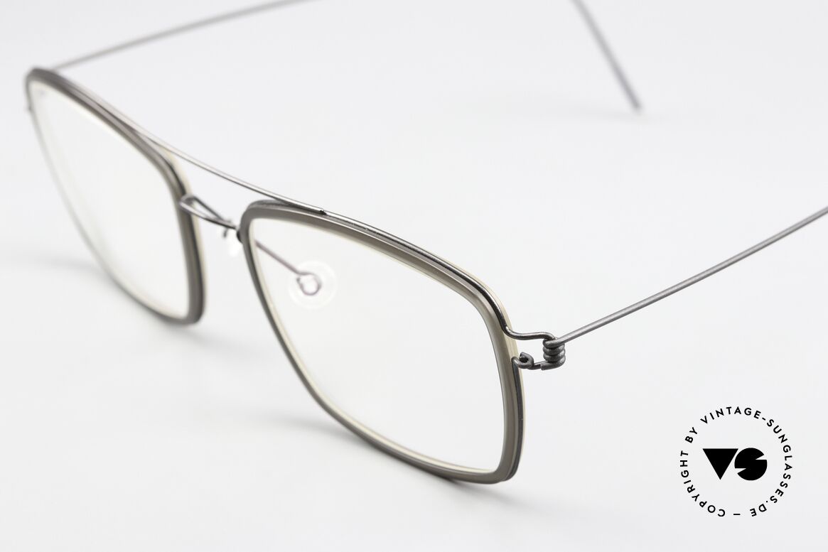 Lindberg Oscar Air Titan Rim Striking Men's Eyeglasses, an expressive pair of men's glasses in a LARGE SIZE, Made for Men