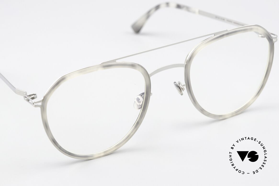 Mykita Jarmo Acetate Inlays In Horn Look, unworn model from 2018 comes with an original MK case, Made for Men and Women