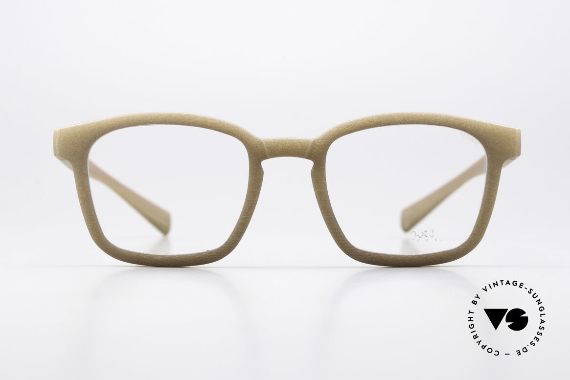 Götti Bionic Brus Grey Glasses Look Brown, model BRUS, color SAND in size 48-20, 143mm temple, Made for Men