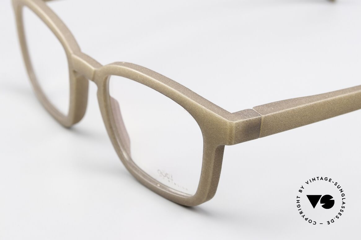 Götti Bionic Brus Grey Glasses Look Brown, 3D printing: material from the seeds of the castor plant, Made for Men