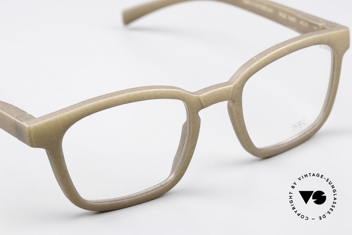 Götti Bionic Brus Grey Glasses Look Brown, reduced, simple & sustainable; true "SLOW EYEWEAR", Made for Men