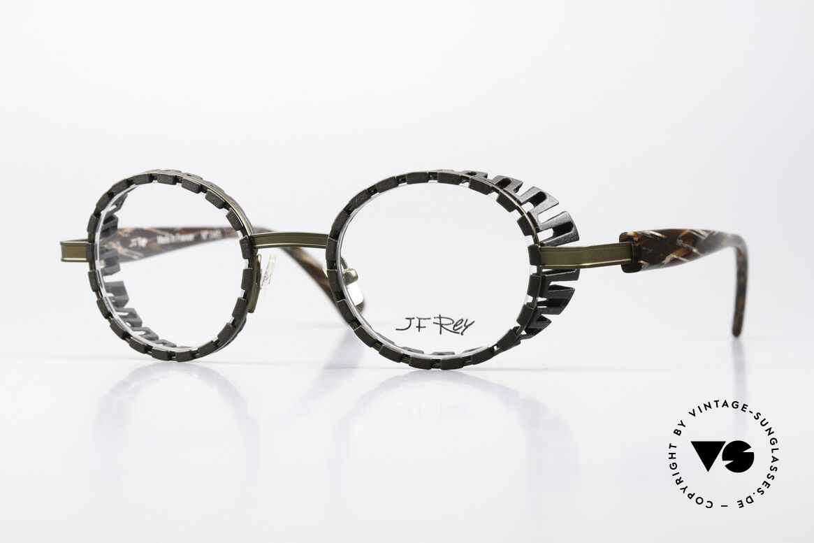 JF Rey New Black Eye-Catcher Ladies Specs, J.F. Rey glasses, Mod. New Black, c. 4343, size 45-22, Made for Women