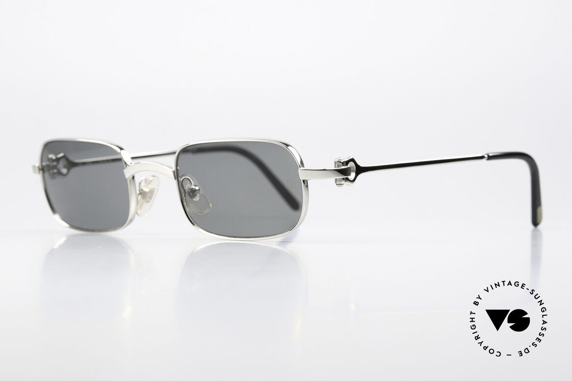 Cartier Dreamer - M 90's Platinum Sunglasses, smooth platinum finish (noble & 1st class quality), Made for Men and Women