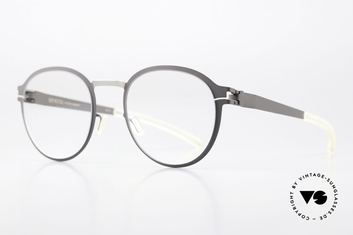 Mykita Gisbert Panto Specs Gray & Silver, c.052 = matt gray/silver (suitable for ladies & gents), Made for Men and Women