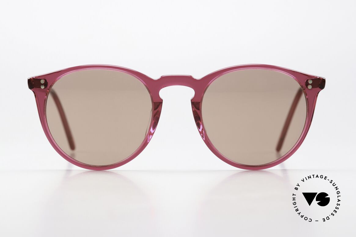 Oliver Peoples O'Malley Raspberry Panto Frame, one of the most recognizable frames in O.P.’ history, Made for Men and Women