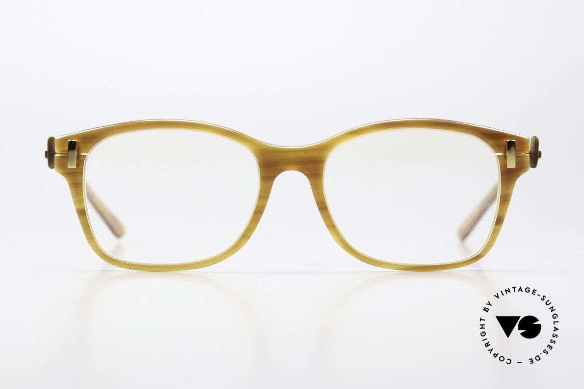 Hoffmann V7420 Understatement Glasses, unique natural horn glasses from the V-Line Collection, Made for Men and Women
