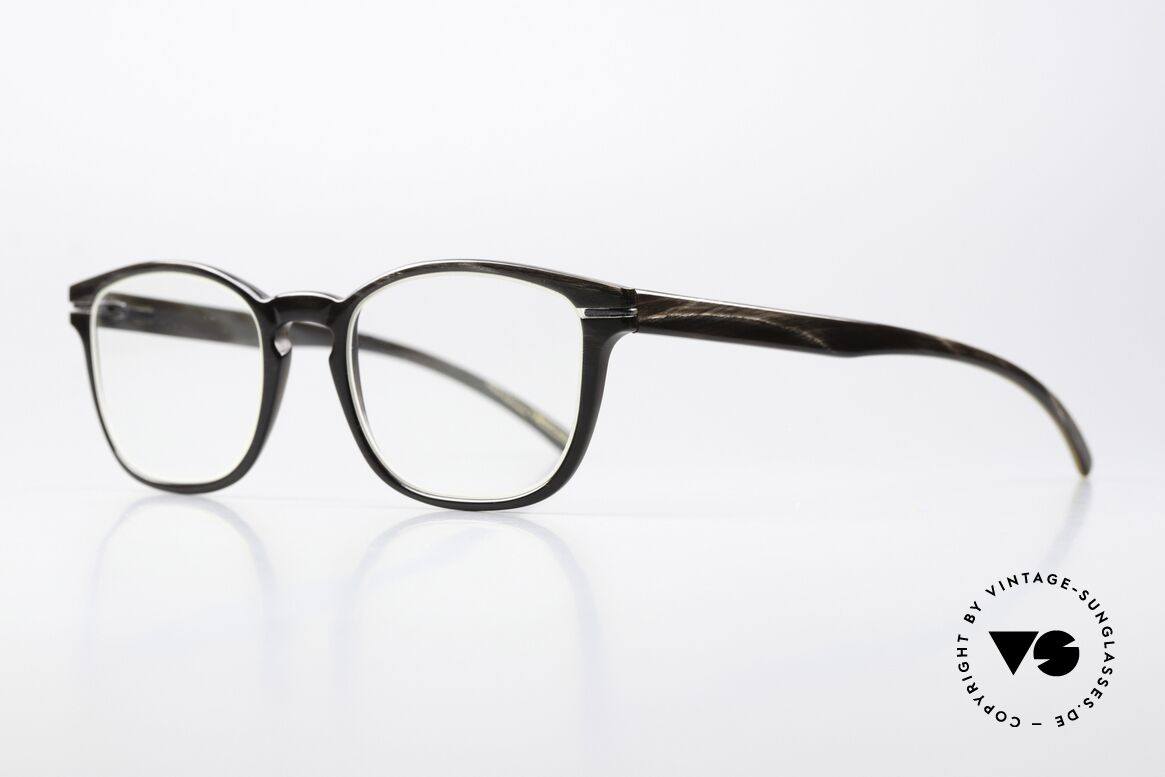 Hoffmann Apart SN Natural Frame Unisex Horn, made from natural materials (horn) in size 48-18, 140, Made for Men and Women