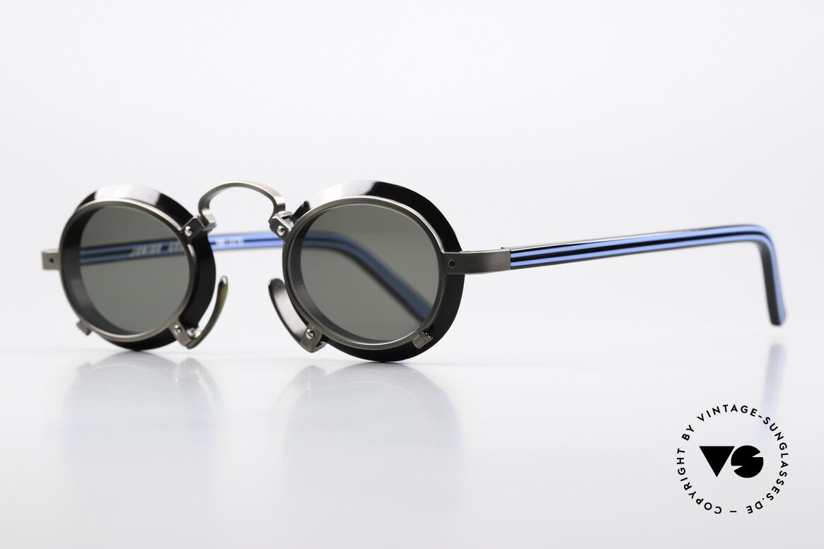 Jean Paul Gaultier 58-1273 Designer Shades 80's 90's, "Junior Gaultier": presented by Murai in Tokyo, 1987, Made for Men and Women