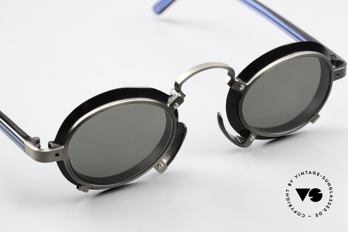 Jean Paul Gaultier 58-1273 Designer Shades 80's 90's, sunglasses lover Miles Davis wore this model (1989), Made for Men and Women