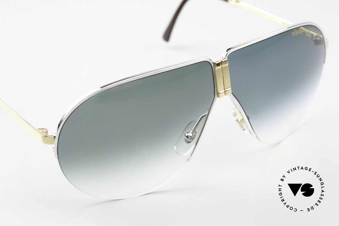 Porsche 5628 Bicolor In Gold And Silver, NO RETRO sunglasses; the rare ORIGINAL from 1988!, Made for Men
