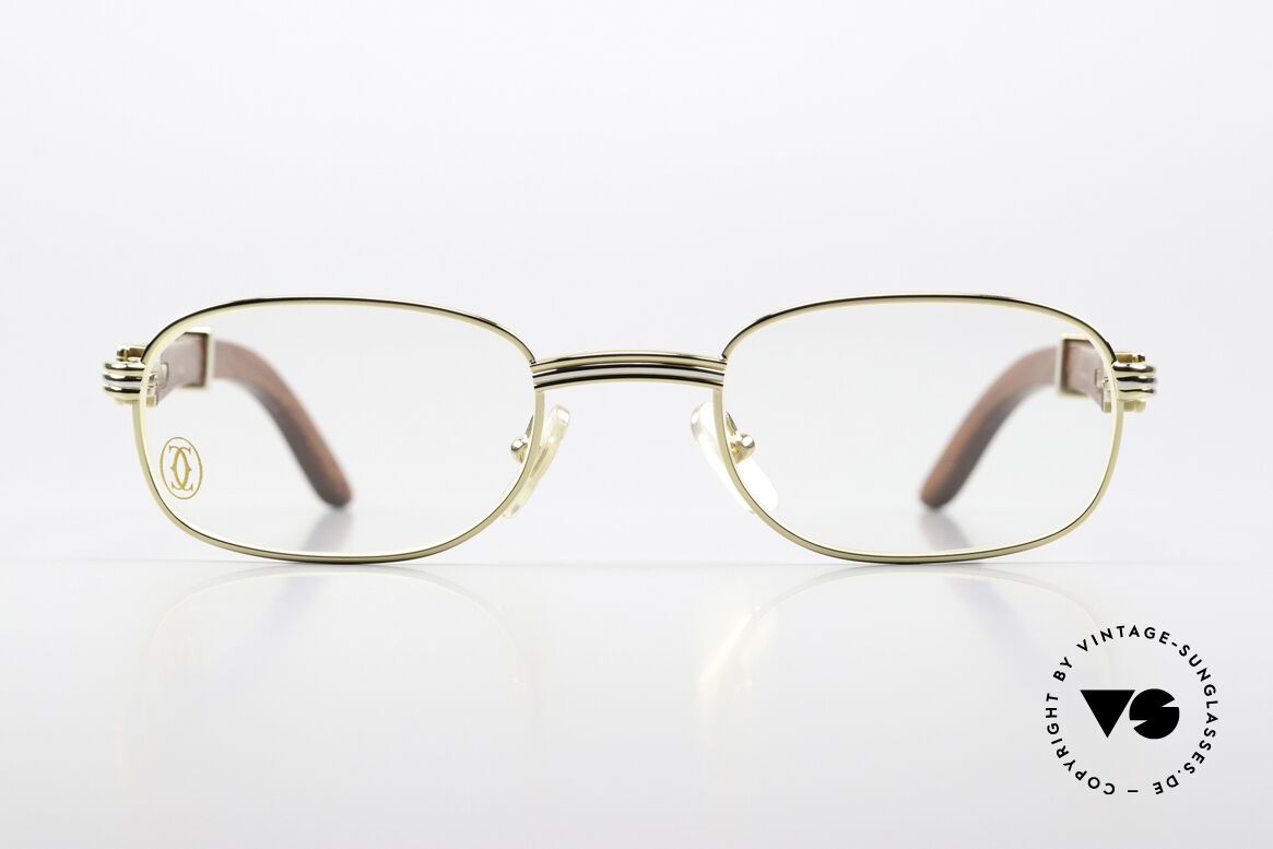 Cartier Breteuil Precious Wood Luxury Specs, model of the legendary 'PRECIOUS WOOD' collection, Made for Men and Women