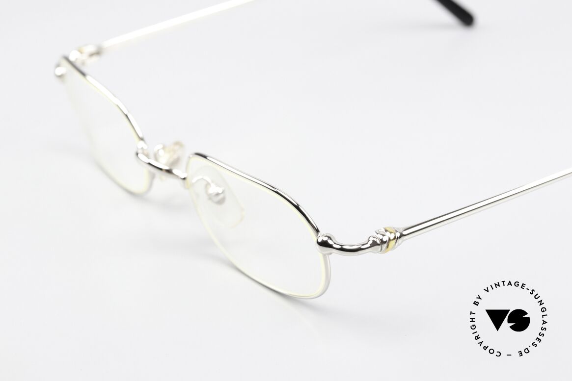 Cartier Orfy - S Platinum Plated Frame 90s, precious platinum-plated frame in size 48-21, 135mm, Made for Men and Women