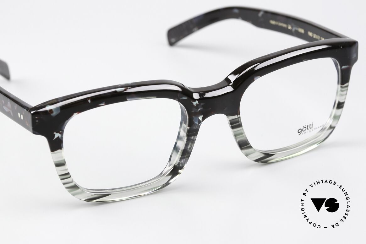 Götti Heins Massive Acetate Frame, unworn model comes with original Götti hard case, Made for Men