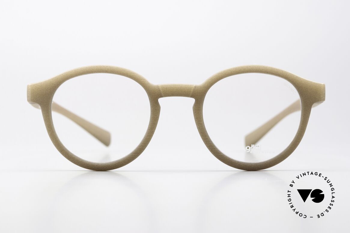 Götti Bionic Bond Natural Frame Panto Style, model BOND, color sand in size 46-22, 143mm temple, Made for Men and Women