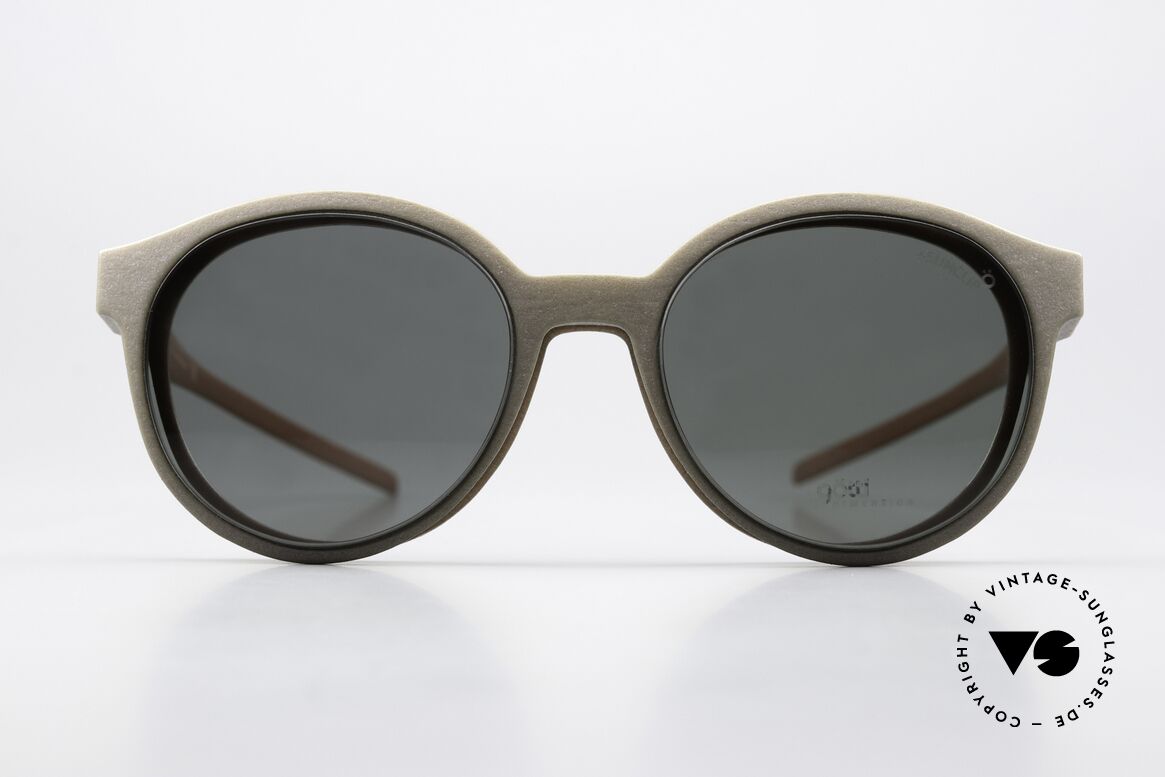 Götti Bionic Roby With Clip On For Free, model ROBY, color sand in size 50-17, 138mm temple, Made for Men and Women