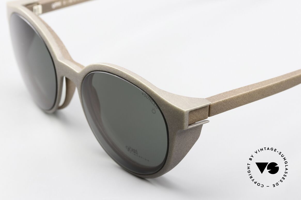 Götti Bionic Roby With Clip On For Free, reduced, simple & sustainable; true "SLOW EYEWEAR", Made for Men and Women