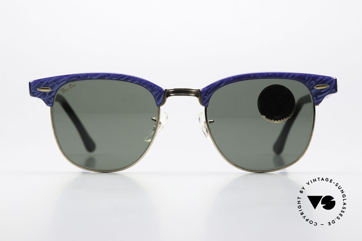 Ray Ban Clubmaster USA Shades Bausch & Lomb, original vintage 1980's sunglasses by RAY-BAN, Made for Men and Women