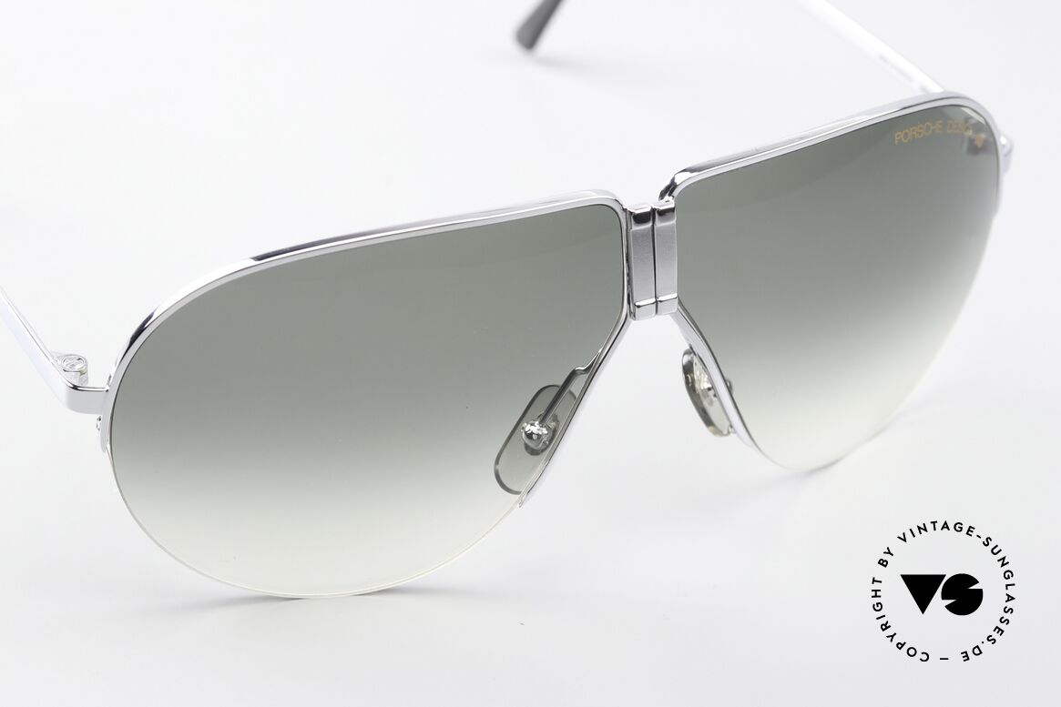 Porsche 5628 80's Frame Rhodium-Plated, NO RETRO sunglasses; the rare ORIGINAL from 1988!, Made for Men