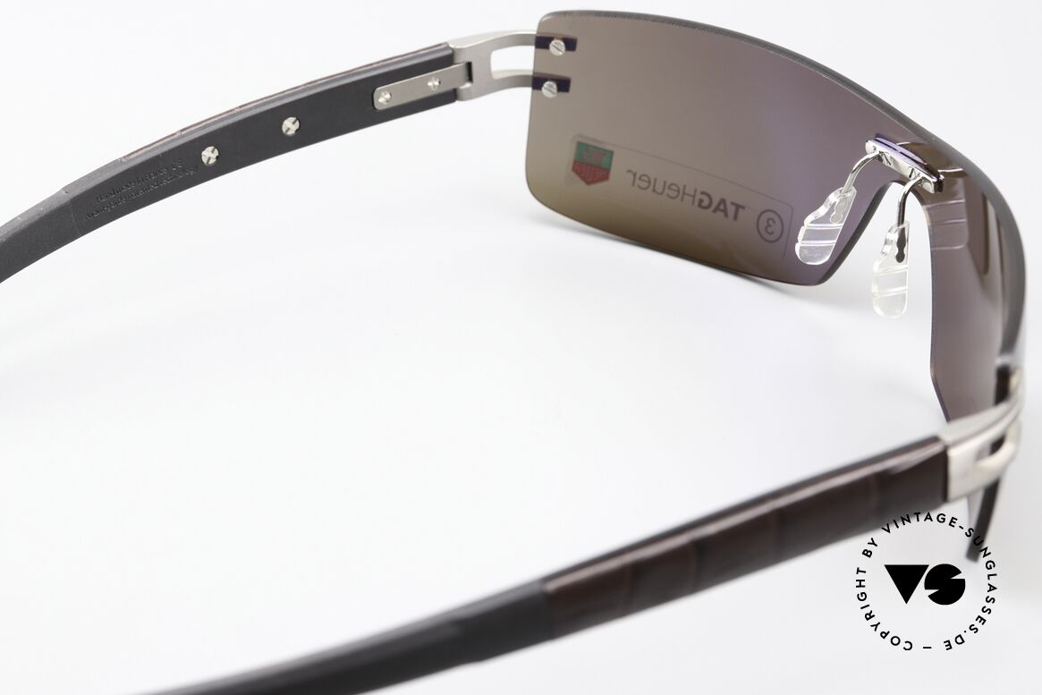 Tag Heuer L-Type 0451 Rimless Luxury Sunglasses, NO RETRO EYEWEAR, but an old ORIGINAL from 2006, Made for Men