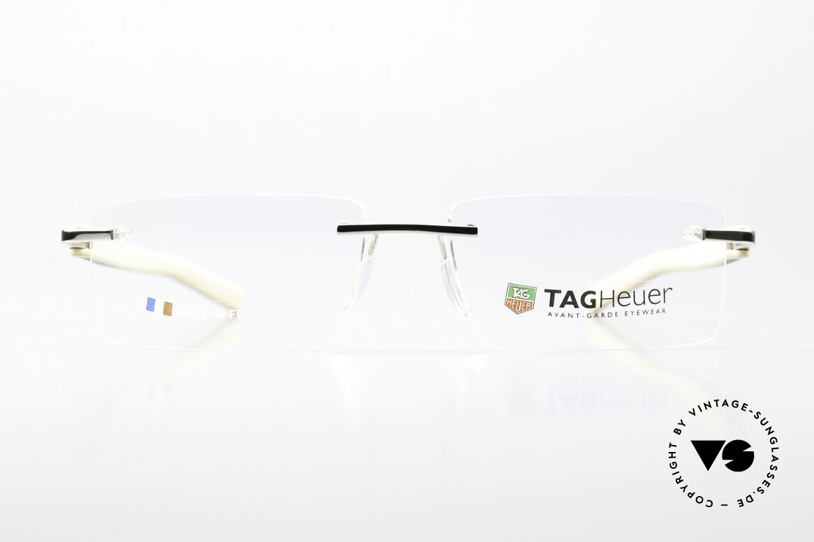 Tag Heuer 8108 Trends Rimless Men's Eyeglasses, rimless men's glasses from the "TRENDS" collection, Made for Men