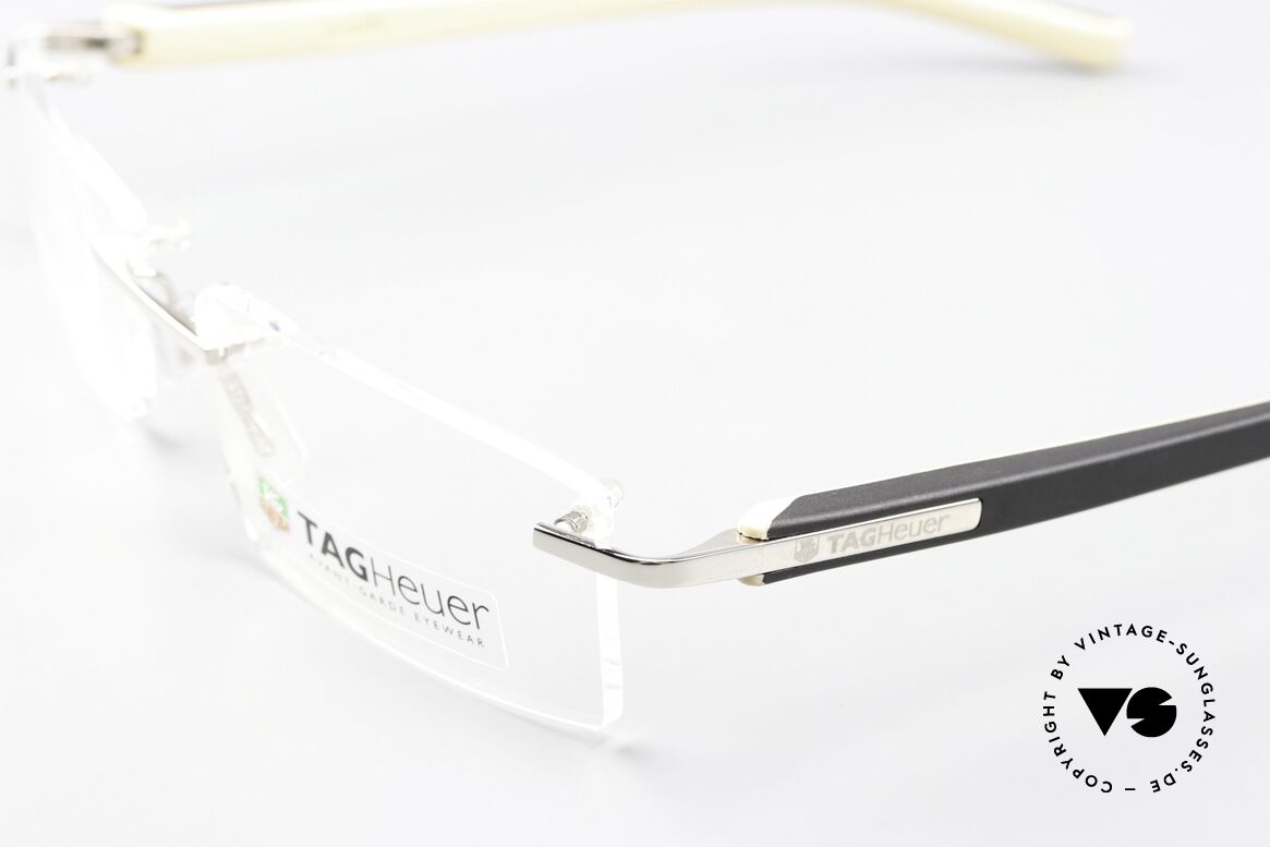 Tag Heuer 8108 Trends Rimless Men's Eyeglasses, sporty & luxurious lifestyle for gentlemen, high-end, Made for Men