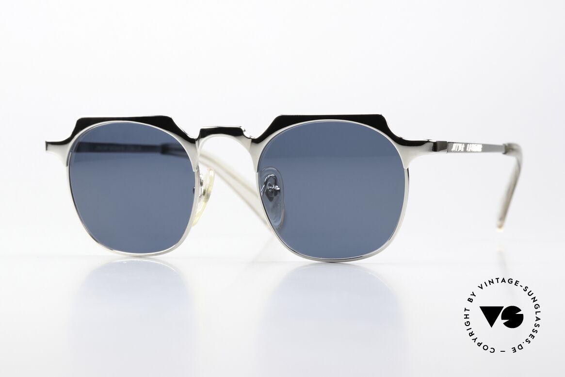 Jean Paul Gaultier 58-0176 Designer Square Panto 90s, square panto vintage shades by Jean Paul Gaultier, Made for Men and Women