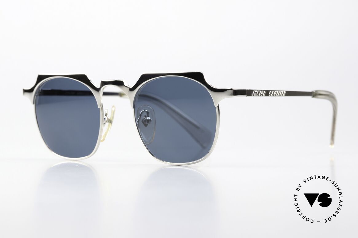 Jean Paul Gaultier 58-0176 Designer Square Panto 90s, one of the top models of the Junior Gaultier Series, Made for Men and Women