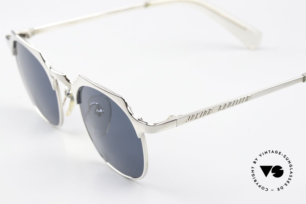Jean Paul Gaultier 58-0176 Designer Square Panto 90s, outstanding craftsmanship (Murai, made in Japan), Made for Men and Women