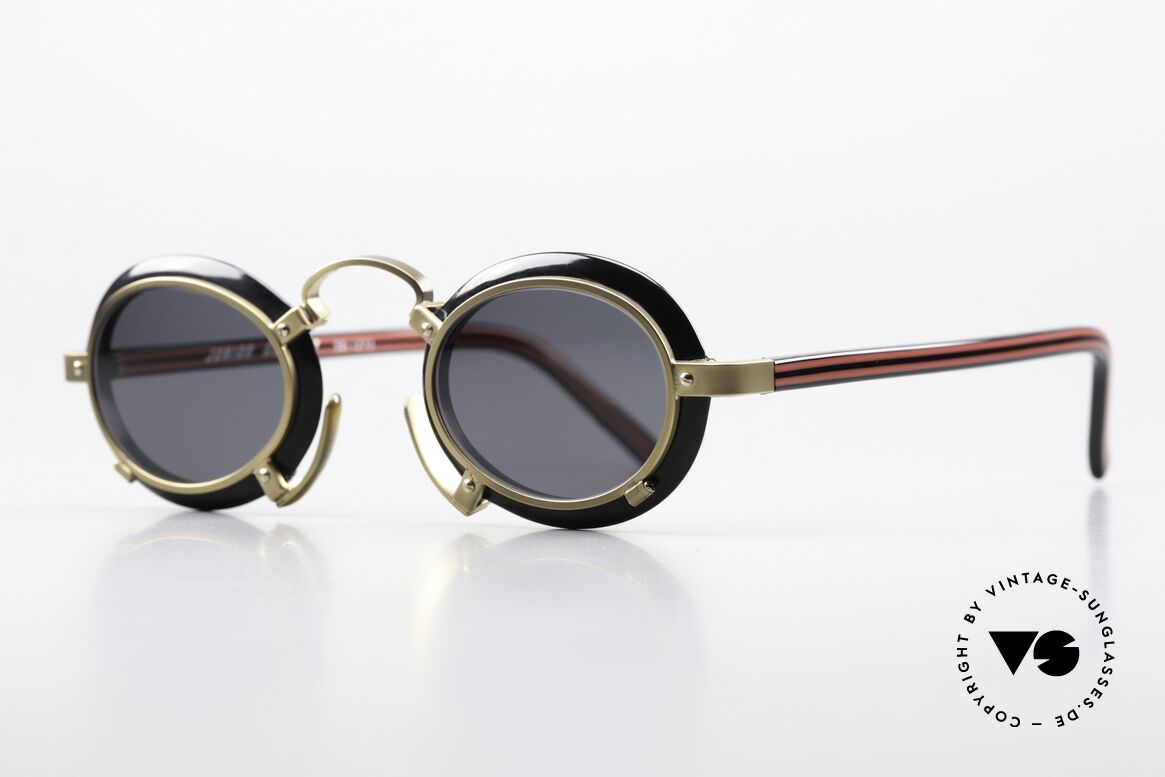 Jean Paul Gaultier 58-1273 Miles Davis 80s Sunglasses, "Junior Gaultier": presented by Murai in Tokyo, 1987, Made for Men and Women