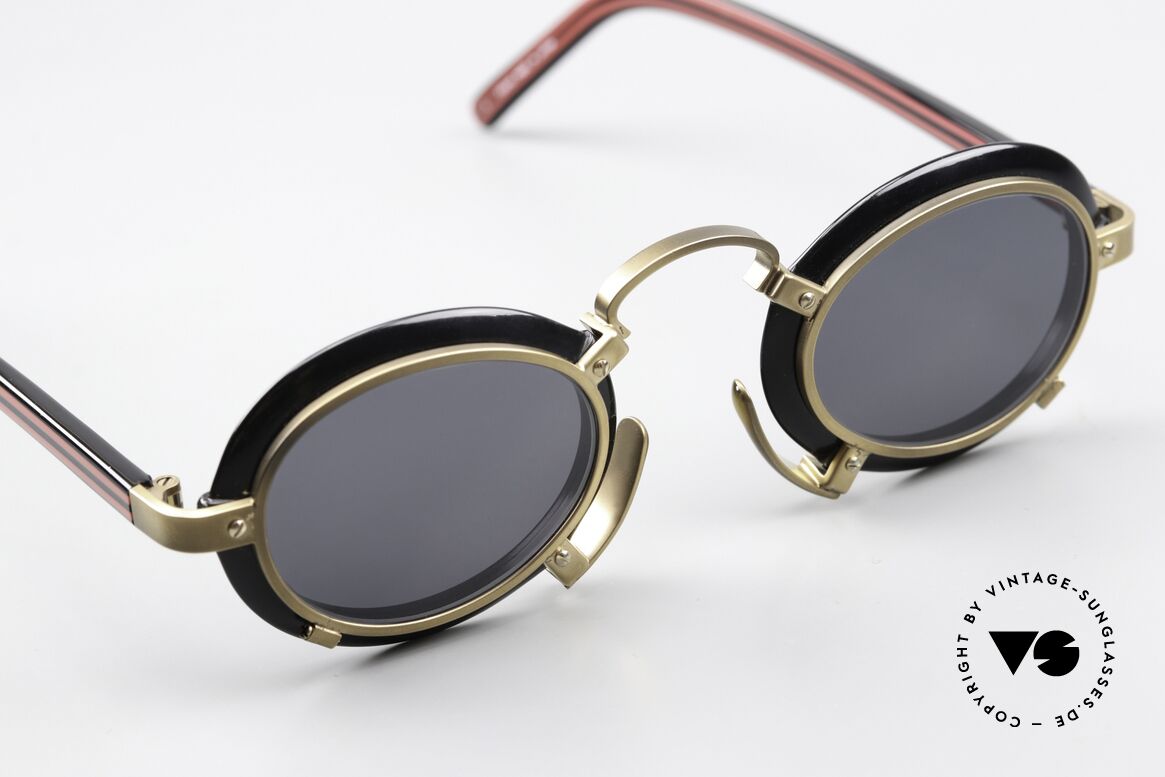 Jean Paul Gaultier 58-1273 Miles Davis 80s Sunglasses, sunglasses lover Miles Davis wore this model (1989), Made for Men and Women