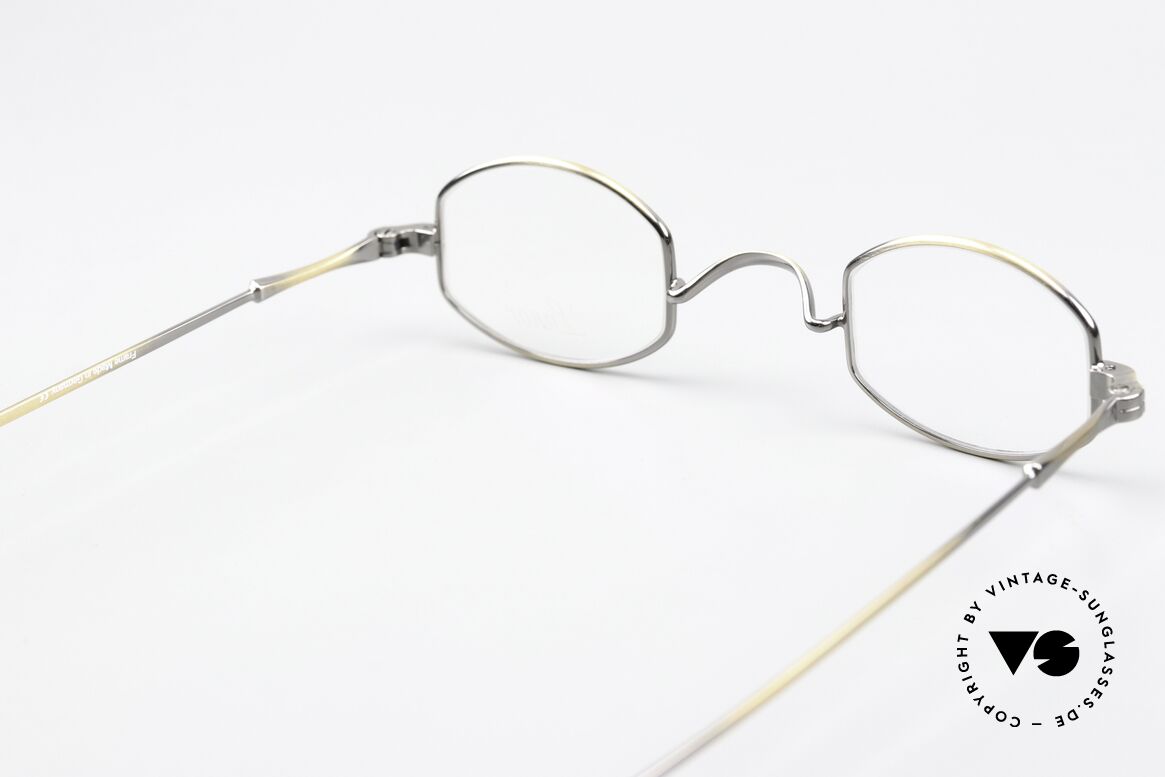 Lunor II 02 Small Frame In Antique Gold, Size: extra small, Made for Men and Women