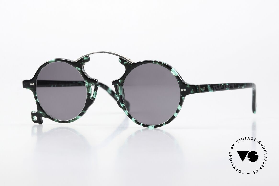 Jean Paul Gaultier 58-0271 With Removable Silver Chain, crazy Jean Paul Gaultier sunglasses, Mod. 58-0271, Made for Men and Women