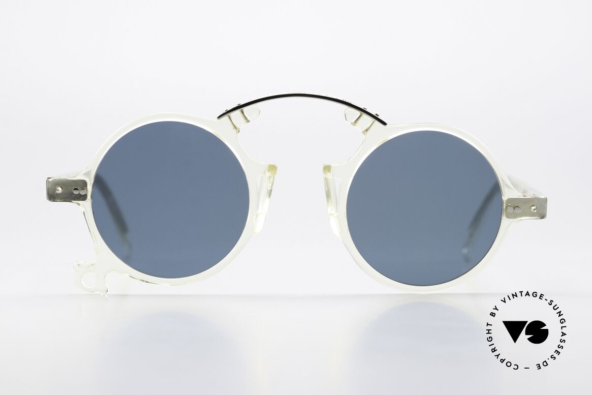 Jean Paul Gaultier 58-0271 Spectacular Vintage Glasses, a piece of time and fashion history from the 1980s, Made for Men and Women