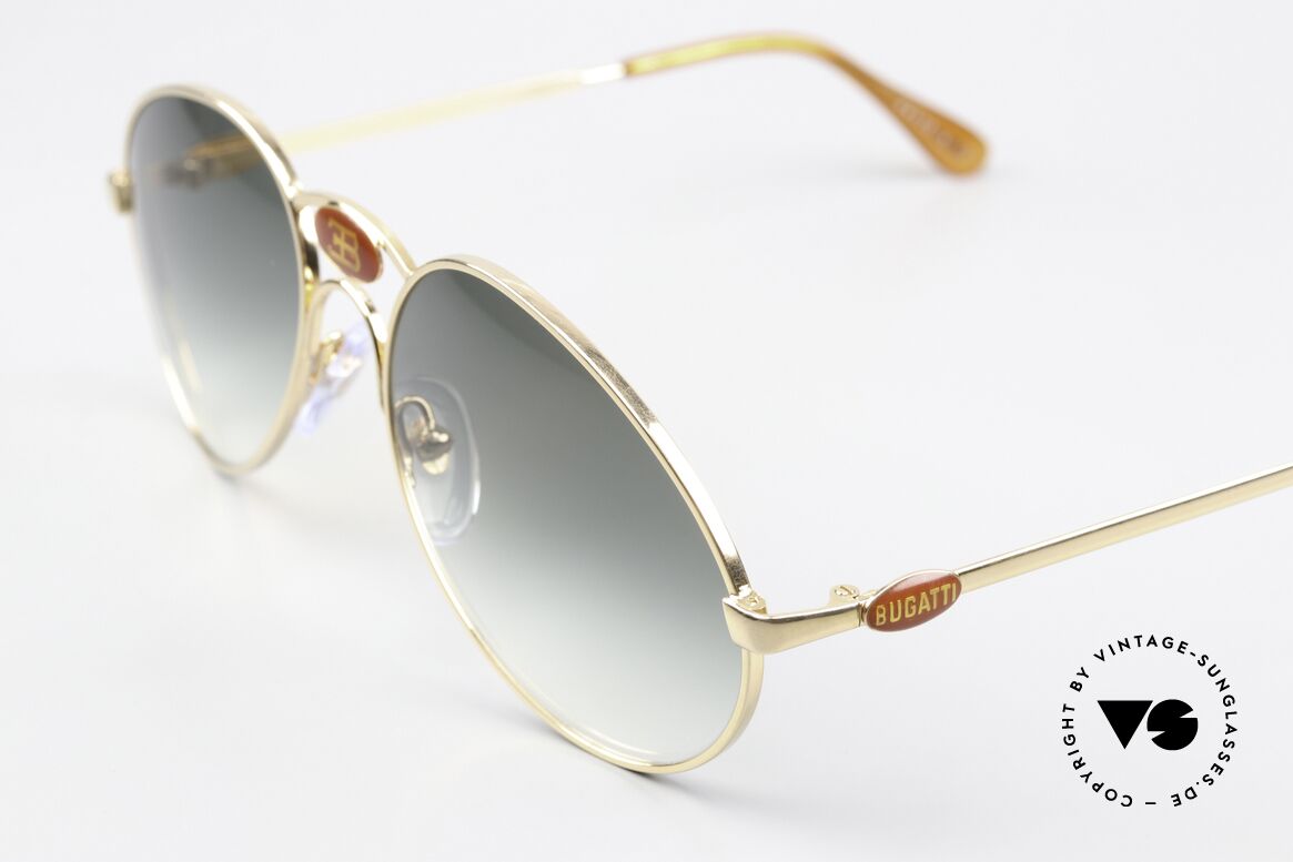 Bugatti 64905 Rare Collector's Sunglasses, unworn pair with orig.  Bugatti packaging, size 54mm, Made for Men