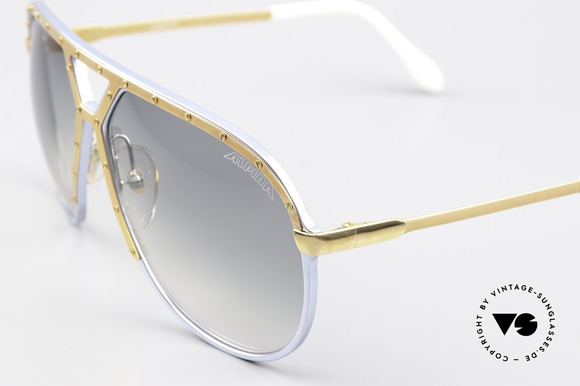 Alpina M1 Baby-Blue Metallic & Gold, true vintage rarity and coveted collector's item, Made for Men and Women