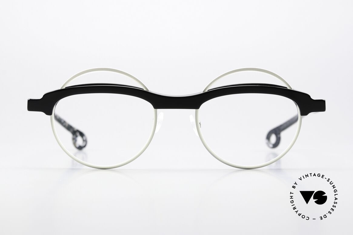 Piero Massaro 902 Artistic Women's Glasses, artistic designer eyewear frame from Sicily, Made for Women