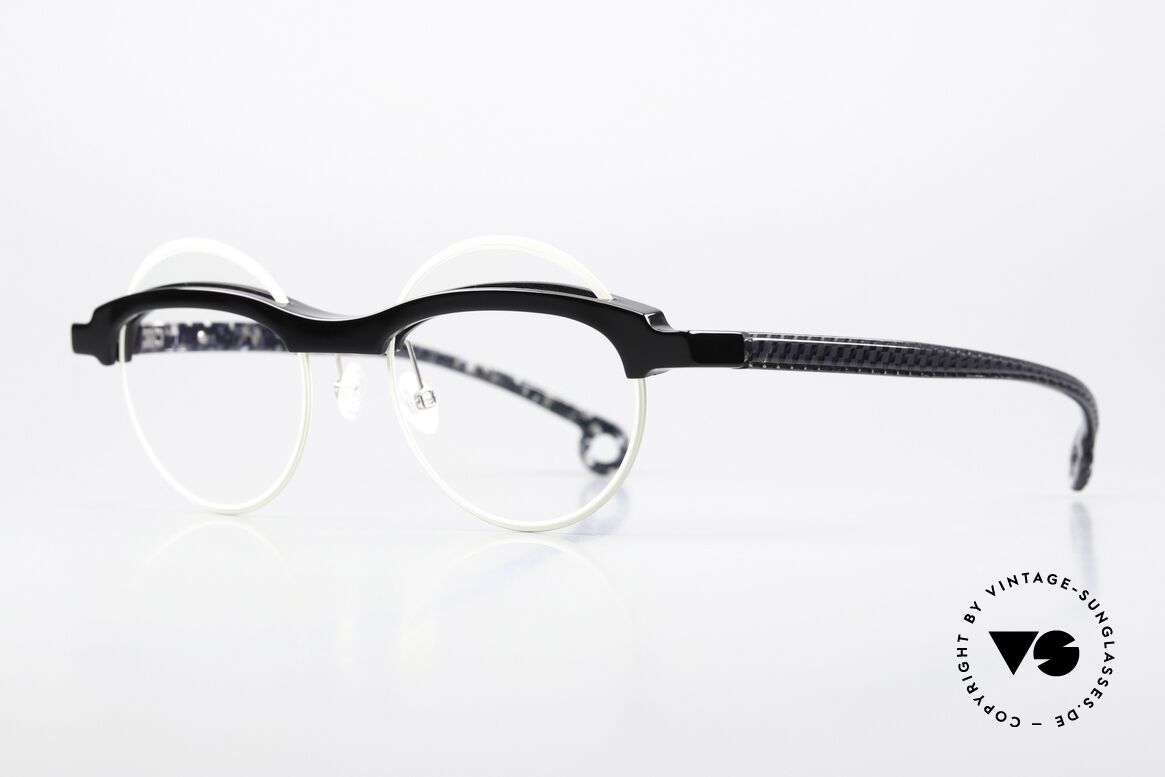 Piero Massaro 902 Artistic Women's Glasses, exceptionally interesting pair of ladies glasses, Made for Women