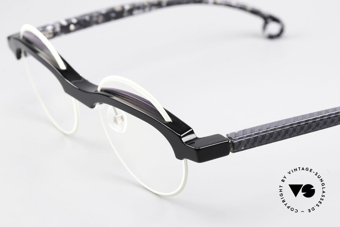 Piero Massaro 902 Artistic Women's Glasses, combination of art & technology; spring hinges, Made for Women