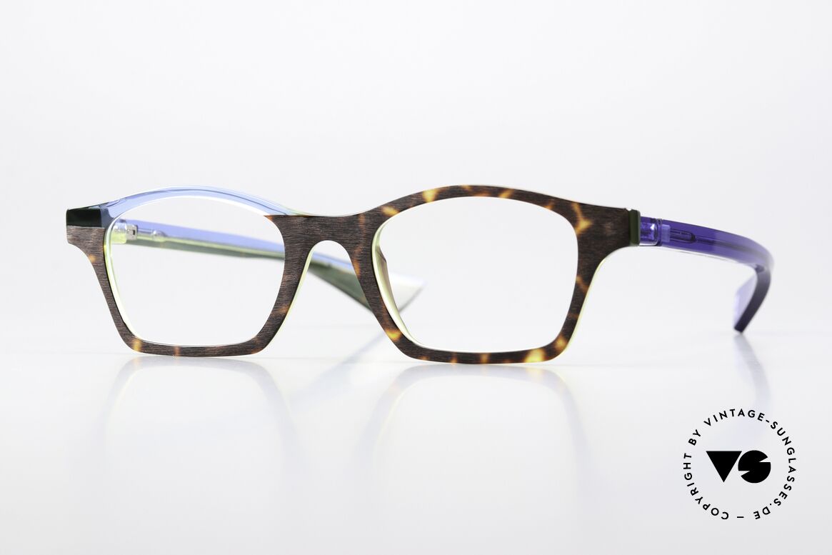 Piero Massaro 464 Interesting Play Of Colors, noble Piero Massaro designer eyeglasses from Sicily, Made for Men and Women