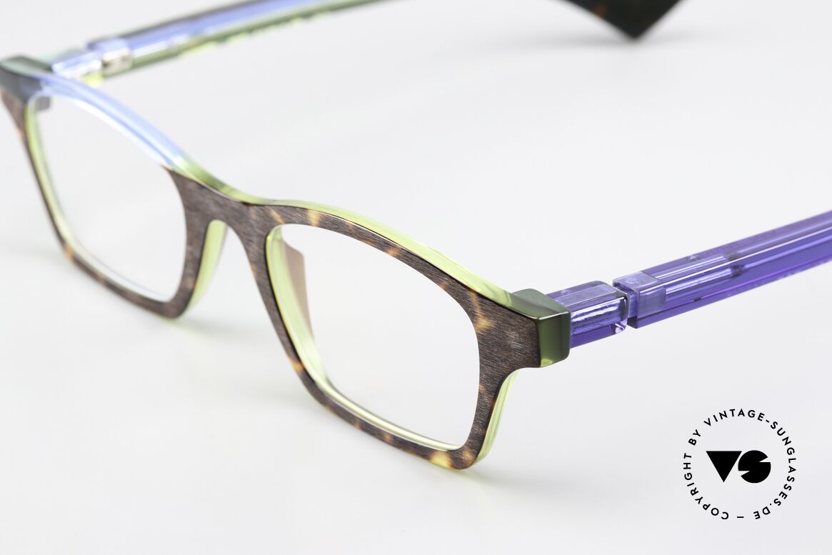 Piero Massaro 464 Interesting Play Of Colors, frame col. O8O: various shades of blue, green & brown, Made for Men and Women