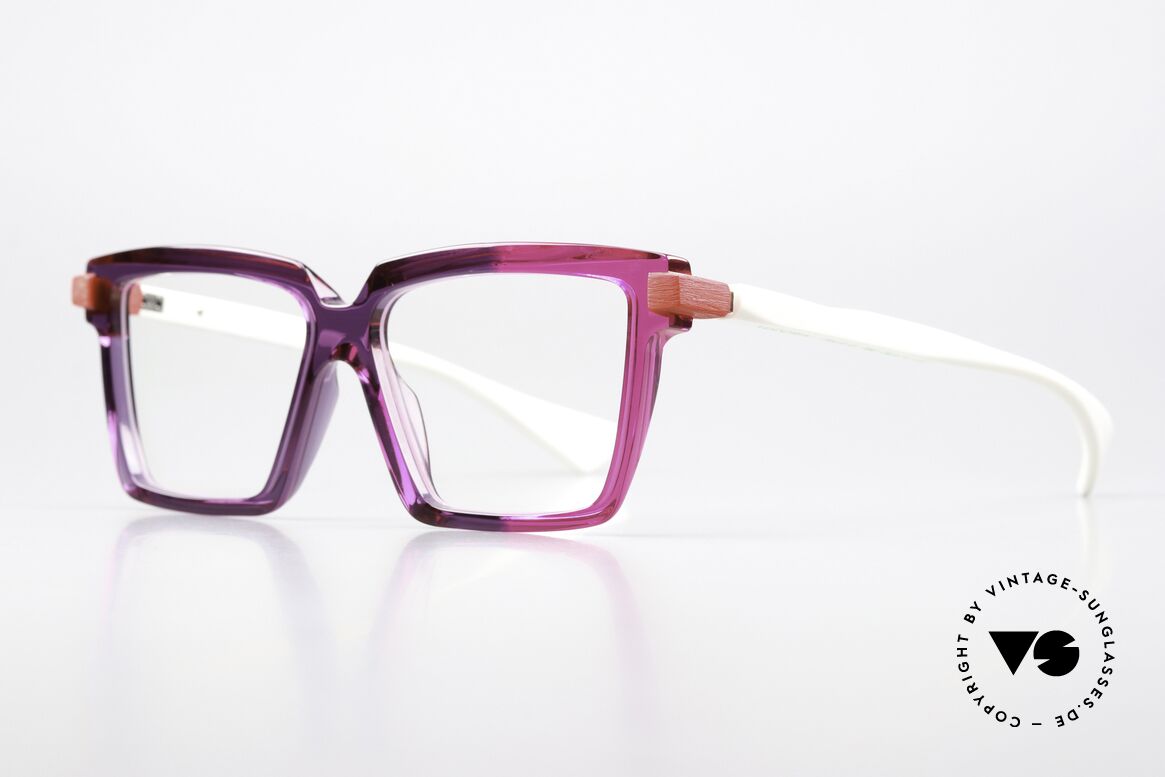 Piero Massaro 915 Art And Technology Specs, exceptionally interesting pair of ladies glasses, Made for Women