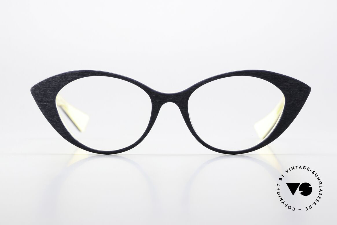 Piero Massaro 462 Designer Cateye Glasses, a truly exceptionally interesting pair of eyeglasses, Made for Women