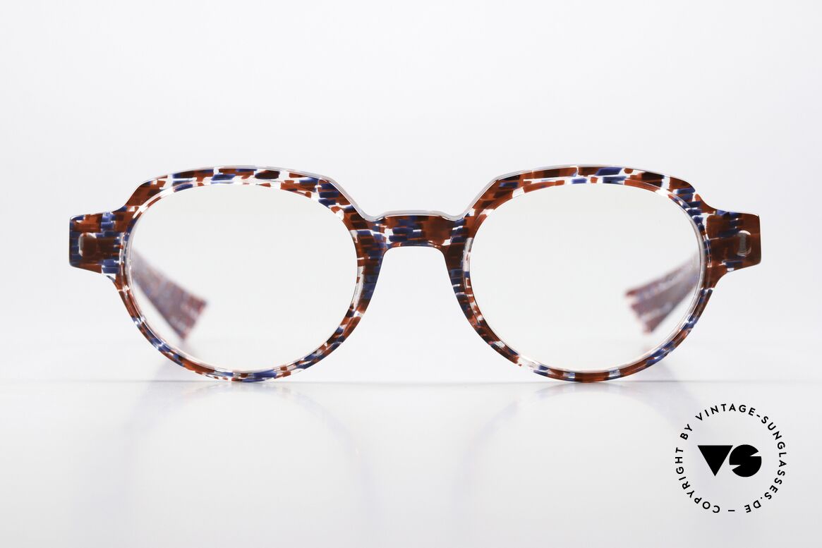Piero Massaro 432 Patterned Designer Glasses, a truly exceptionally interesting pair of eyeglasses, Made for Men and Women