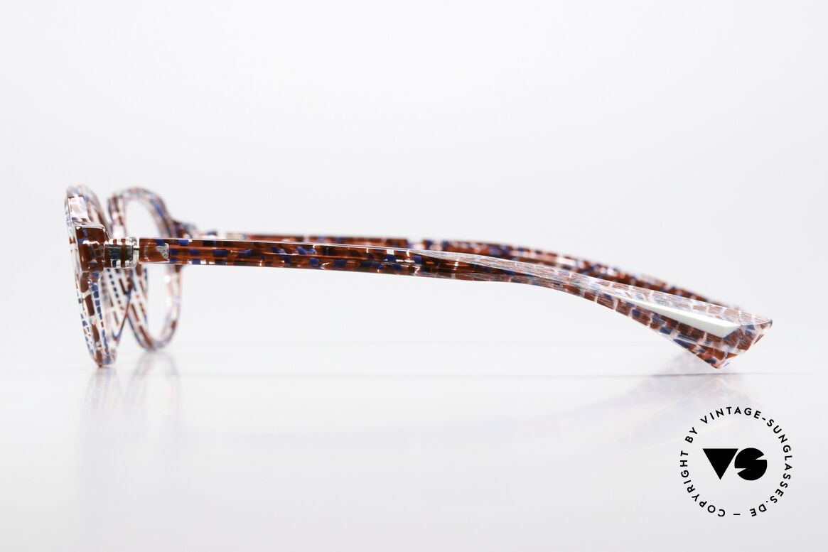 Piero Massaro 432 Patterned Designer Glasses, unworn model from the 2017 collection incl. orig. case, Made for Men and Women