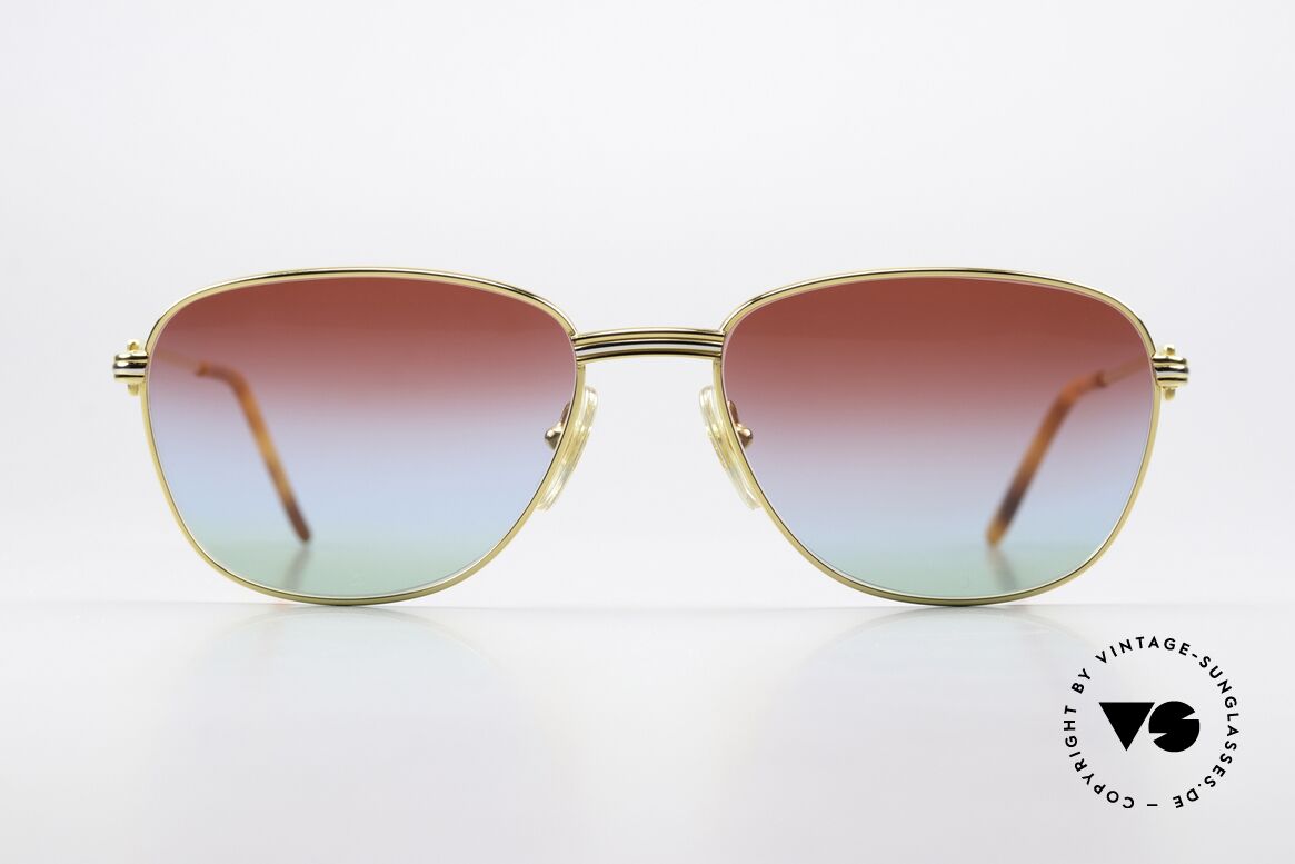 Cartier Courcelles - L Bordeaux Polar Lights Lens, timeless design & 1st class comfort; made in France, Made for Men