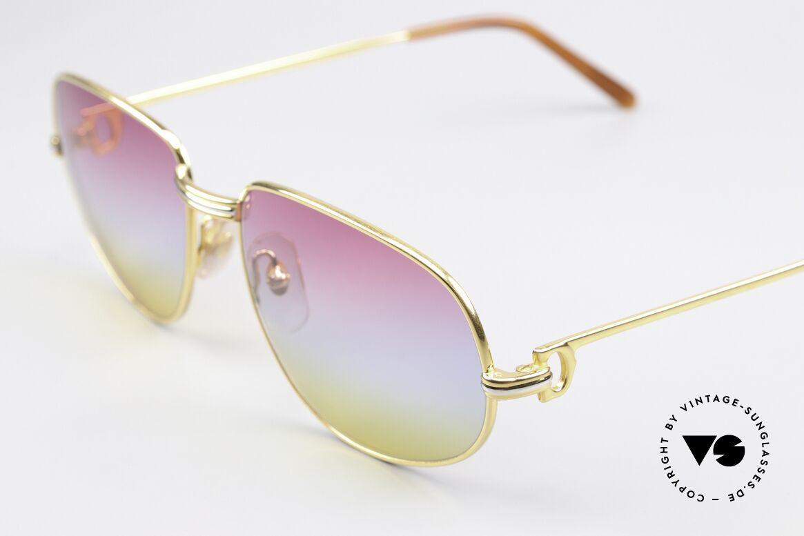 Cartier Romance LC - L 80's Frame Sunrise Lenses, unworn with orig. packging (hard to find in this condition), Made for Men and Women
